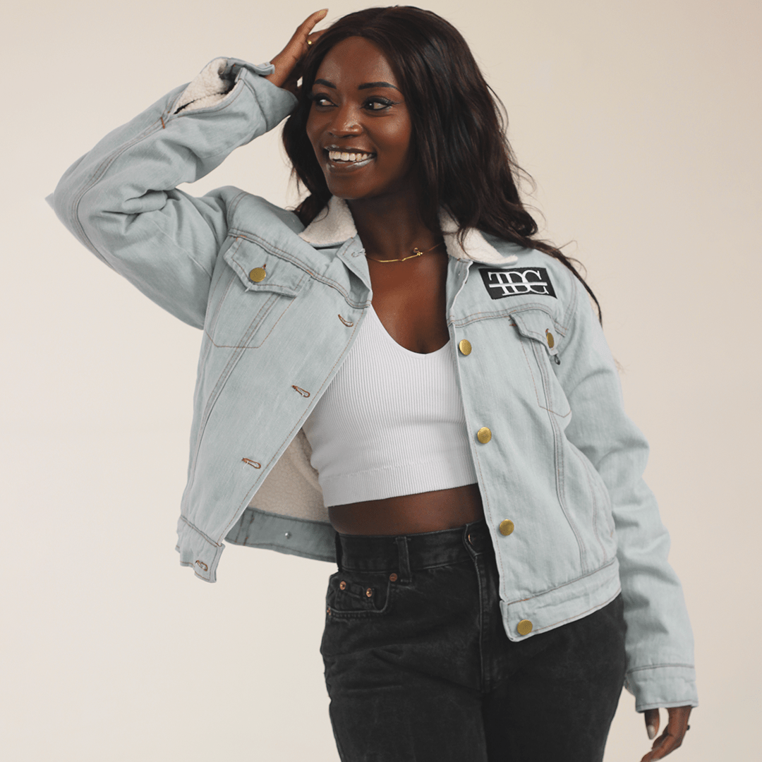 Women’s Sherpa Denim Jacket