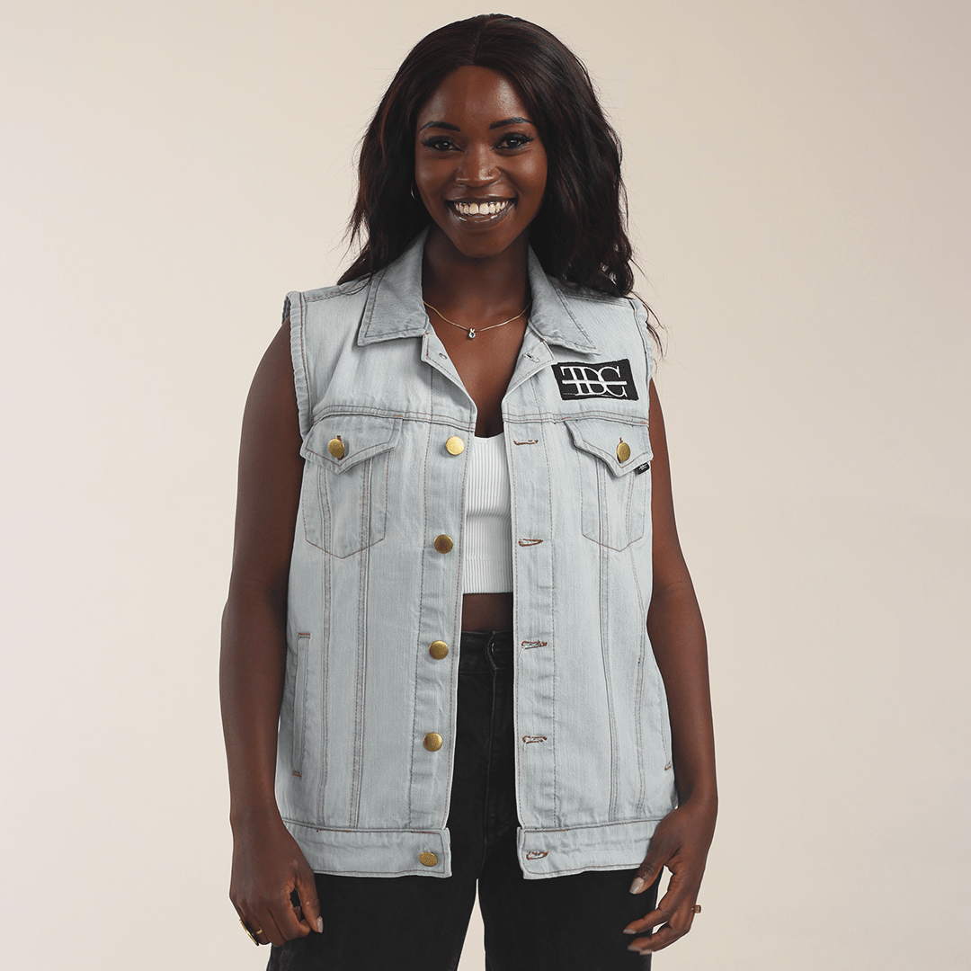 Women’s Denim Sleeveless Jackets